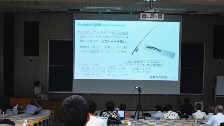 中川拓朗さんの講演の様子