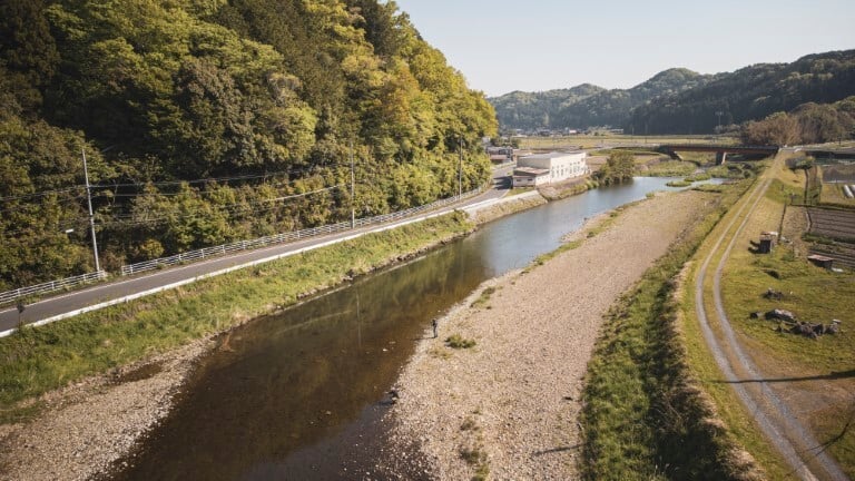 カワムツが生息する河川