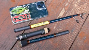 スマホサイズのパックロッドでバスは釣れる？アウトバックパピーを実釣インプレ