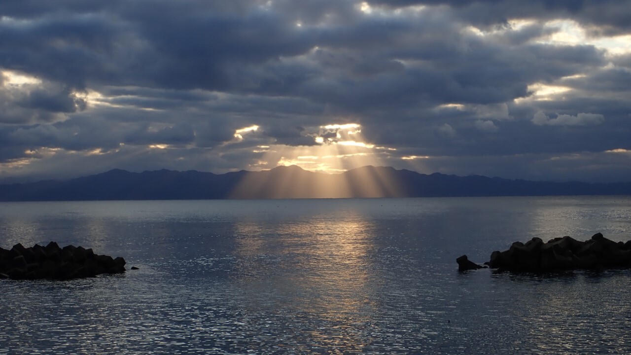 新潟サーフからの景色