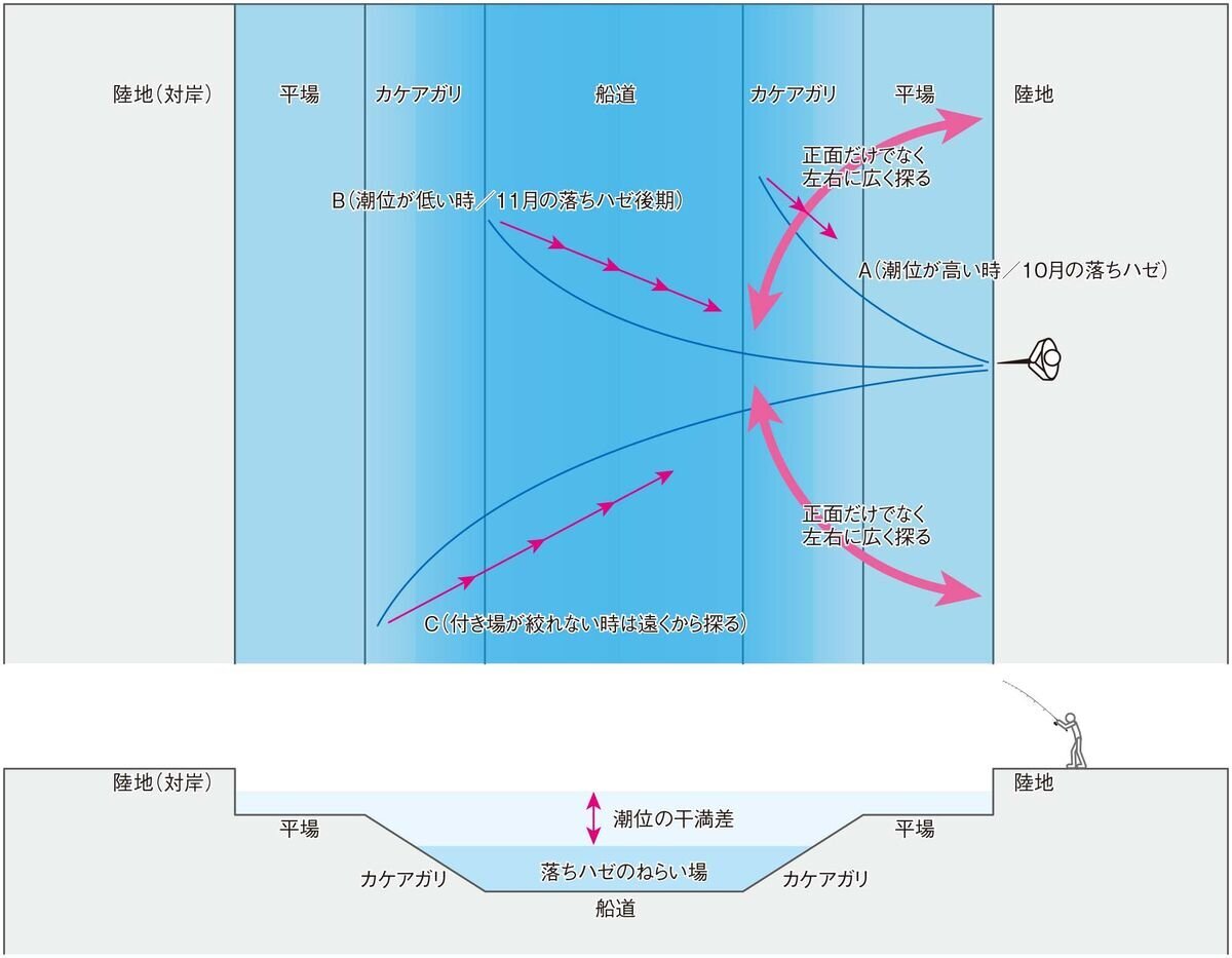 ちょい投げで仕掛けを投げるポイント3つ