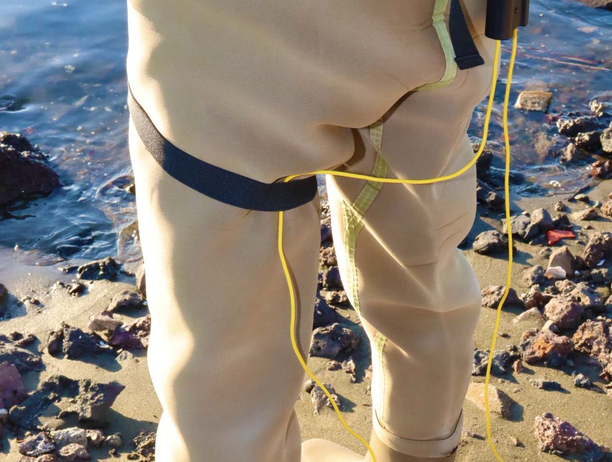 カイエン 海園 エイガード 未使用 ウェーディング シーバス エイよけ  