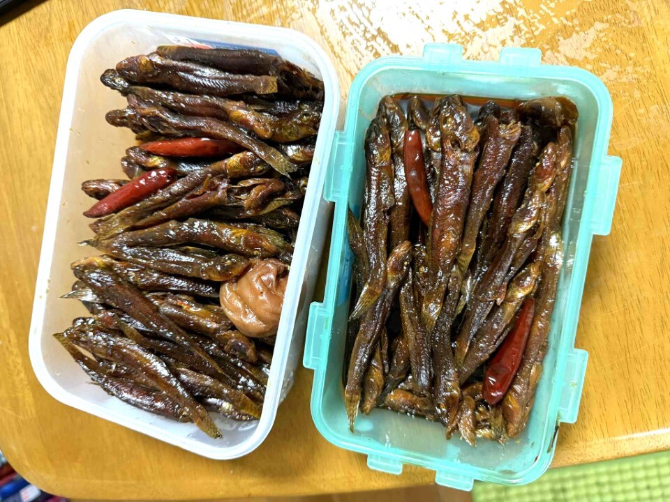 タッパーに小分け