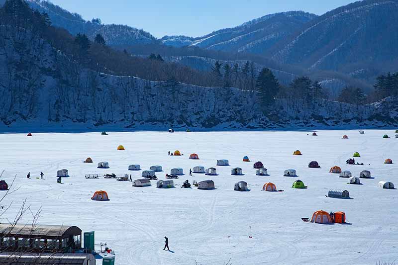 ワカサギ2022-2023】 今シーズンは解禁から絶好調【桧原湖・小野川湖