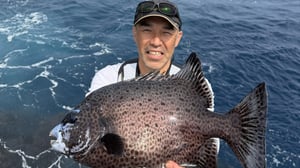 納竿間際の三段引き。和田一浩が4日間待ち続けた一尾【八丈島】