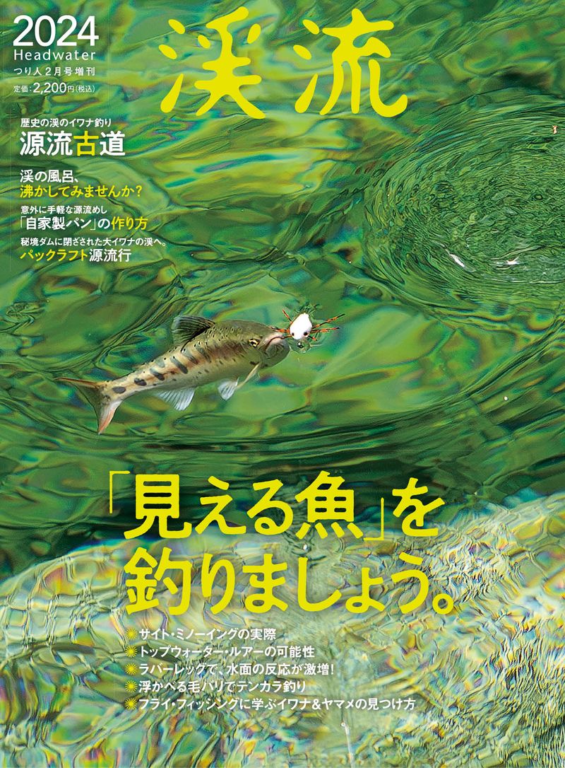 ライブラリー) 【中古】 渓流探釣記―岩魚と山女魚の棲む渓 (フィッシング