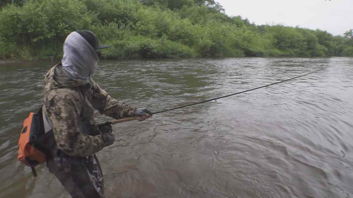North Angler's TV 第76回「スイングスタイルで本流ニジマスをねらう