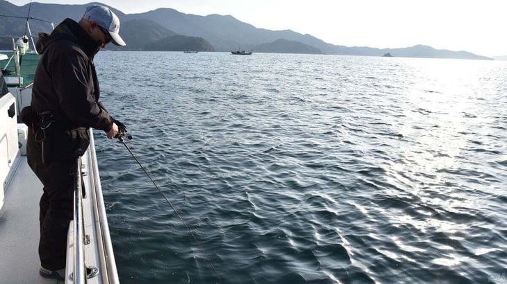 タイラバのリーリング時のロッド角度