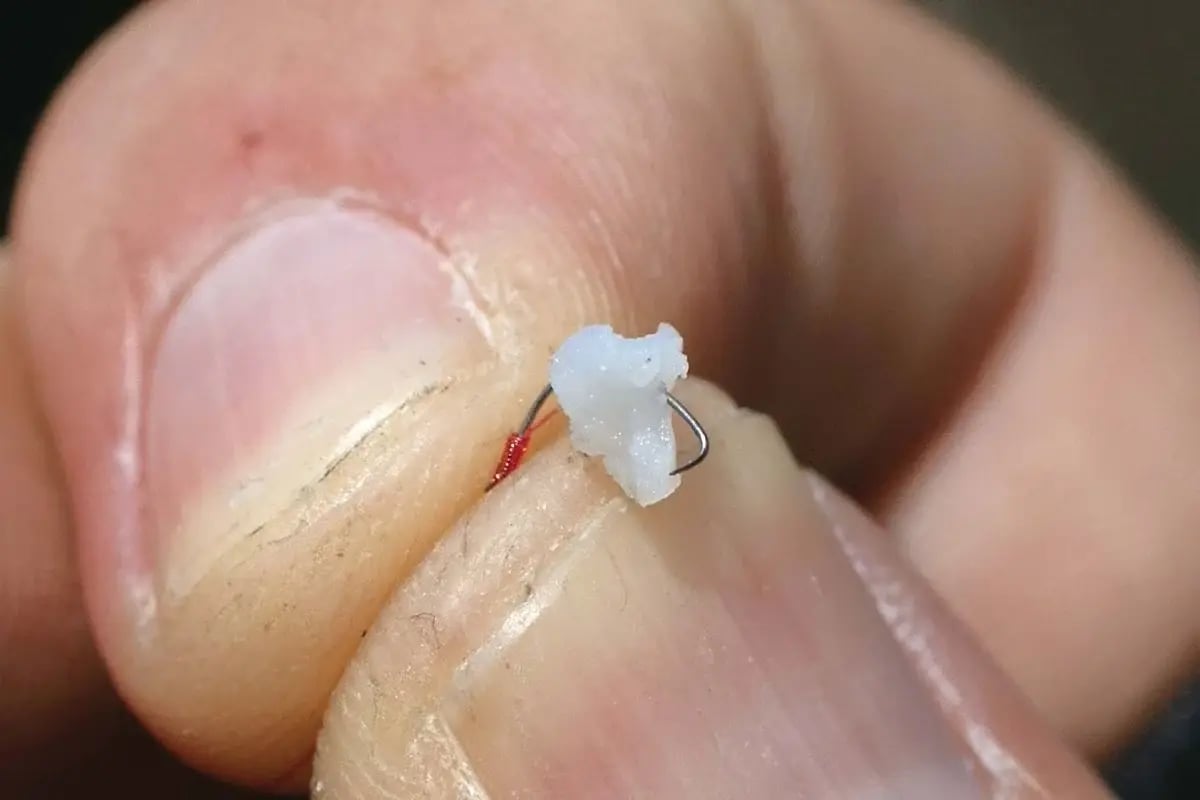 カニカマの針への付け方
