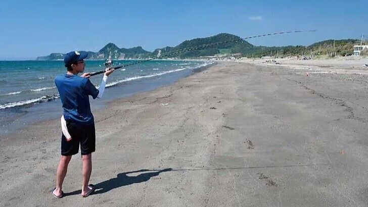 投げるときの構え