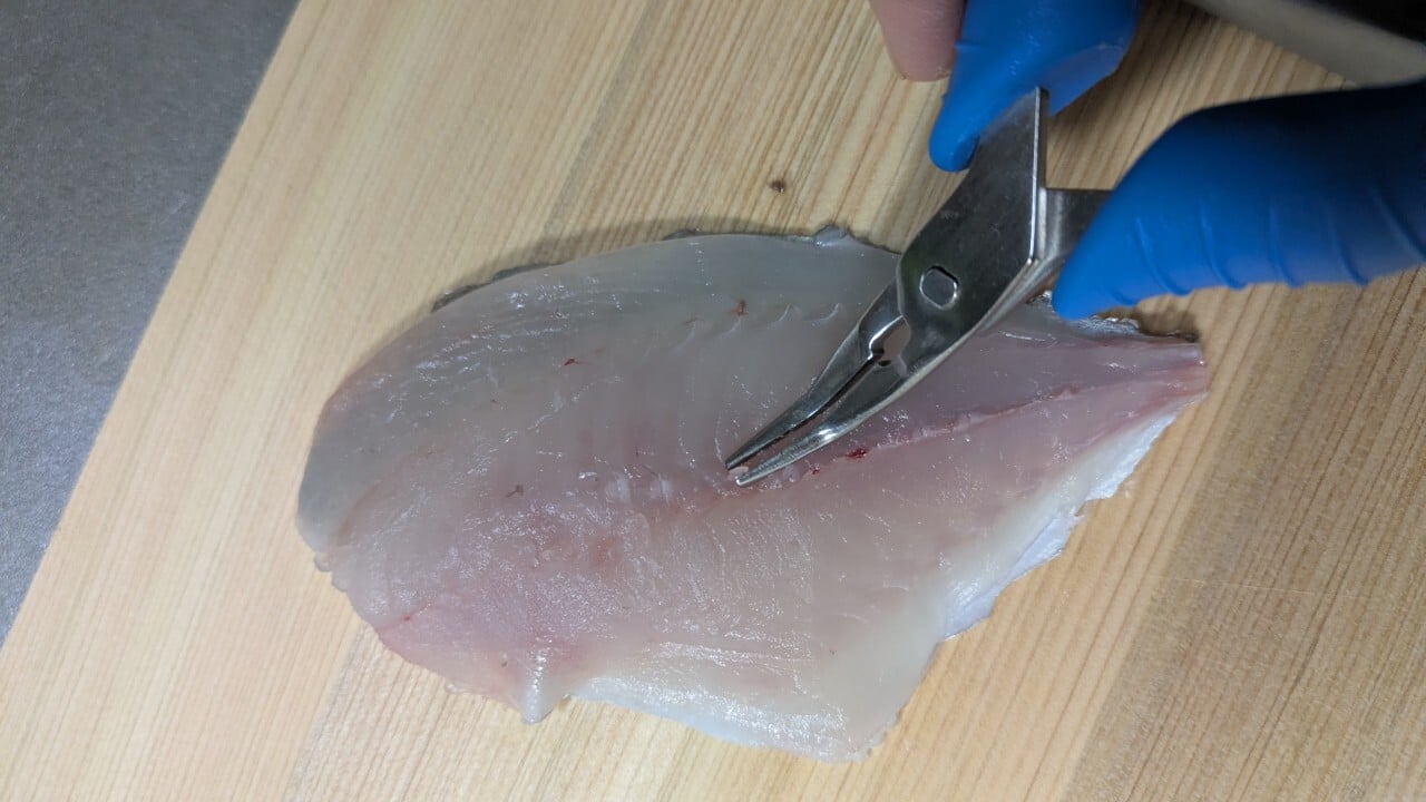 骨抜き達人での骨抜き