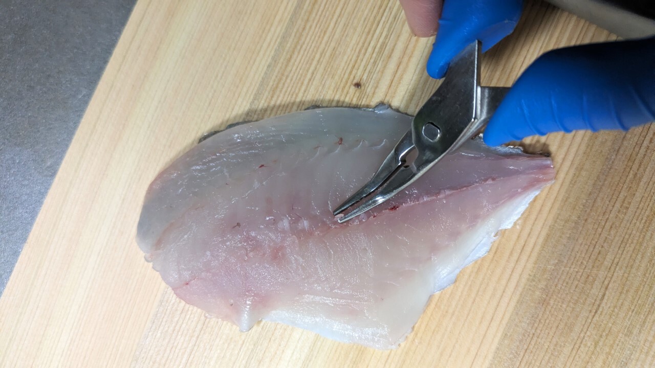 骨抜き達人3で血合い骨を抜く