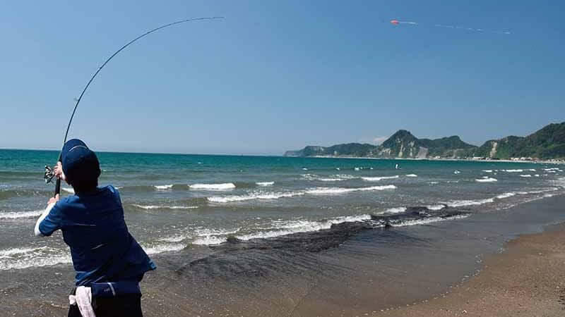 売れ筋 これからの時期海でイカ釣りやキス釣り