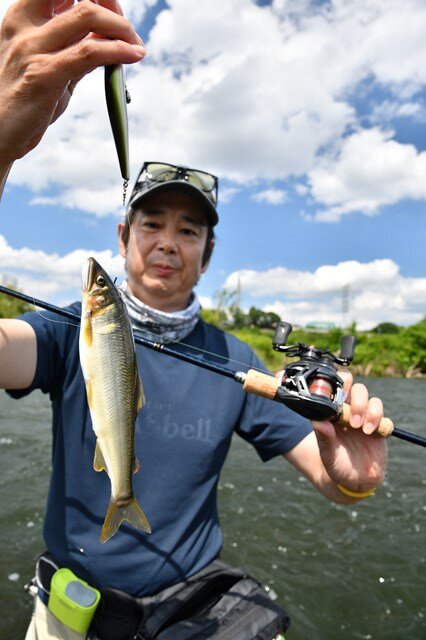 神奈川県／相模川 「鮎ルアーAMS フロロ」の実釣インプレッション