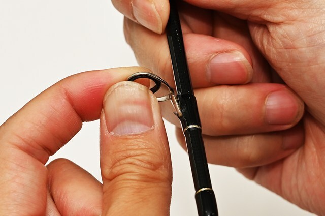 意外と簡単！釣り竿のガイド交換！ | 月刊つり人ブログ