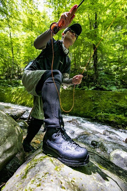 キャラバンKR-MSF_WIDE新作ウェーディングシューズつり人編集部実釣