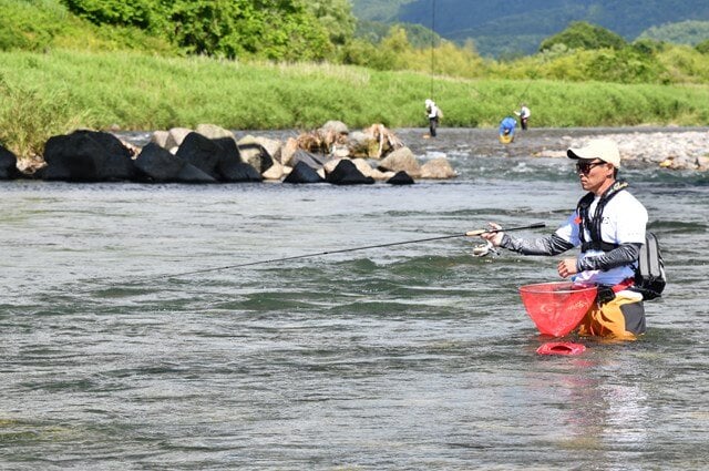 サオ抜けポイントを丁寧に探る