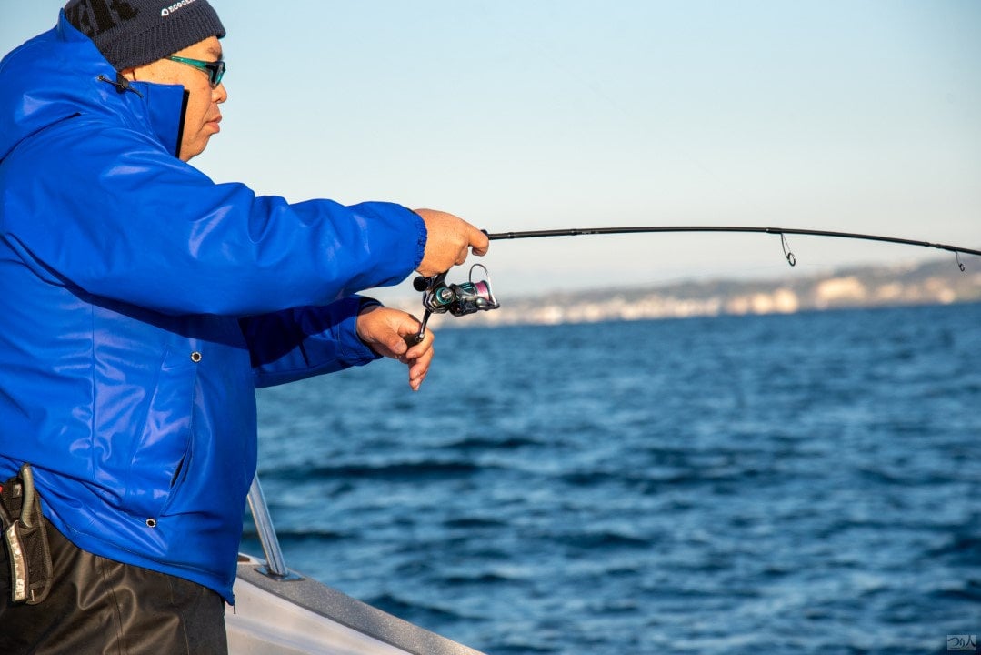 野呂さんのシャクリ