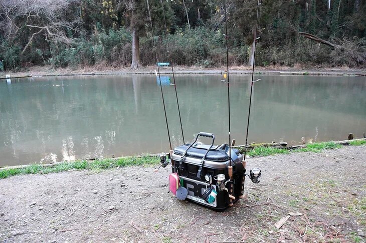 松本さんのエリアトラウト釣具