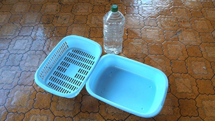 アサリの砂抜きに最適なザル