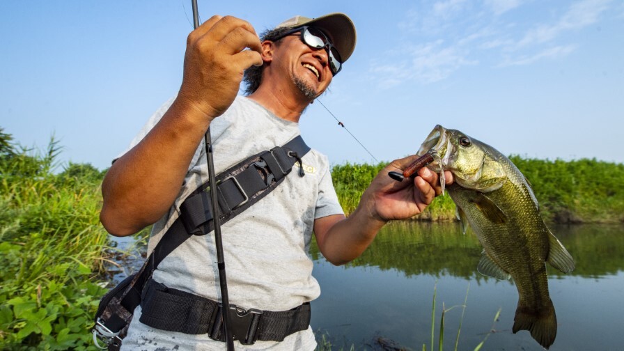 霞ヶ浦水路群でフリップ一本勝負 オカッパリからヘビーカバーを攻略