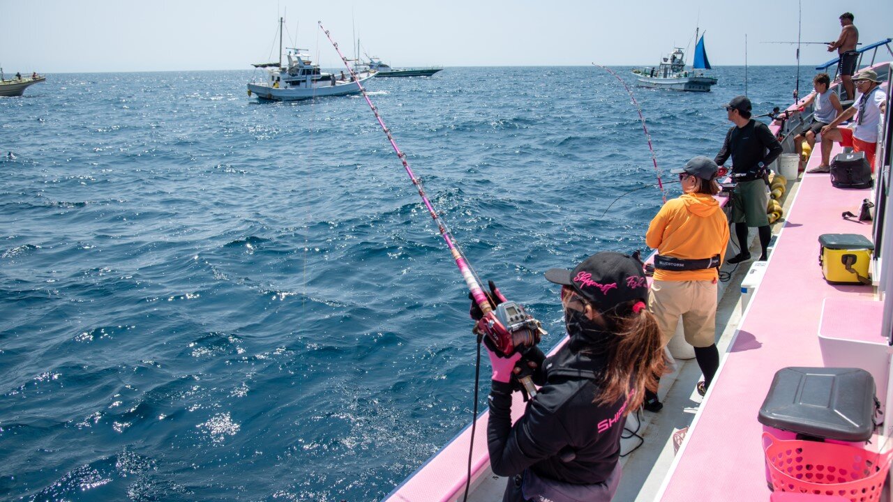 シーズン序盤のキハダマグロ船に挑戦