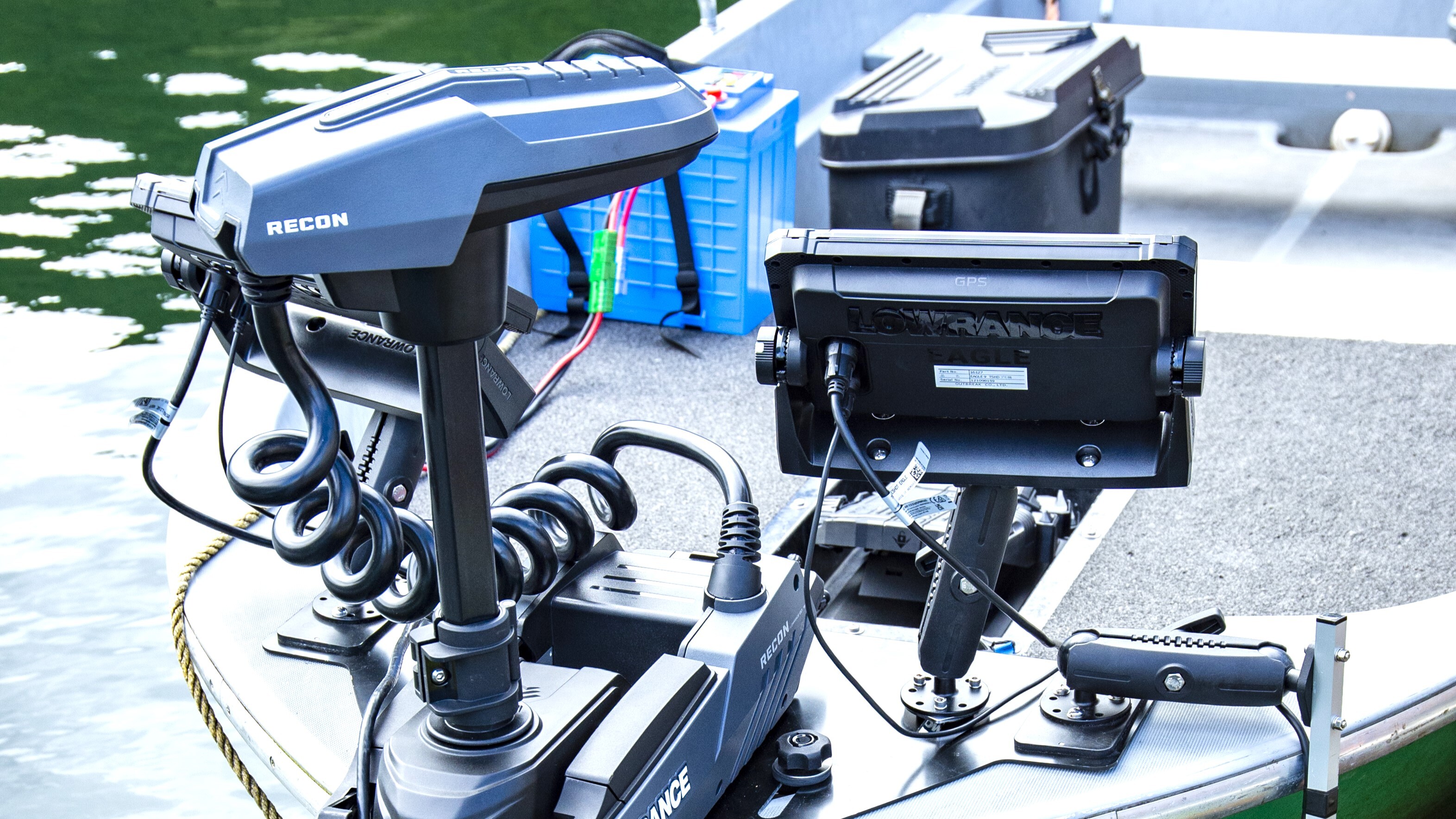 ローランスの最新魚探&エレキ