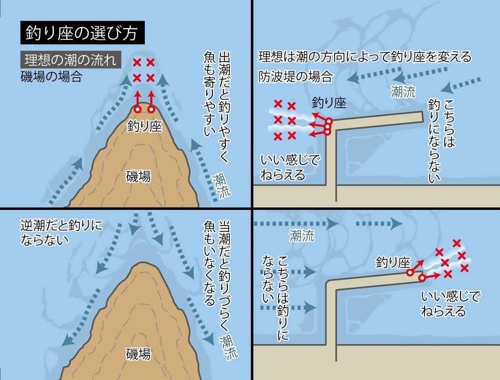 ポイント選びの目安イラスト図
