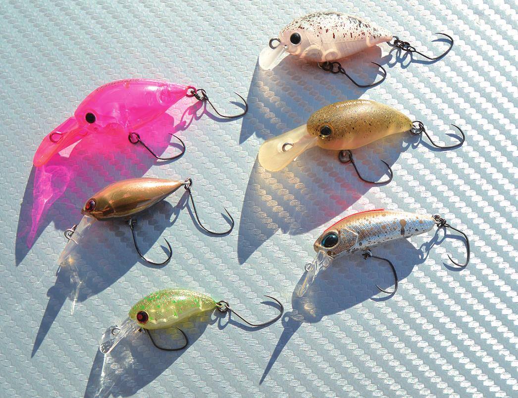 愛用のクランクベイト一覧