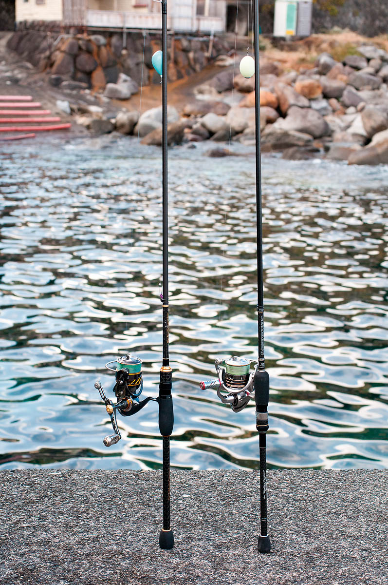 メバリングの複数タックル体制