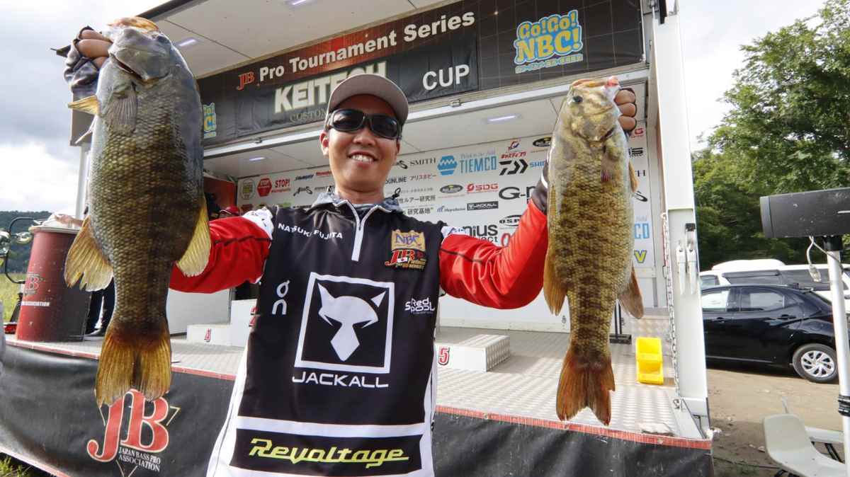 2023JB TOP50第4戦（福島県・桧原湖）DAY2、藤田夏輝選手が予選をトップ通過！