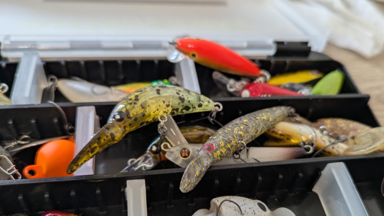 エリアトラウトのルアー