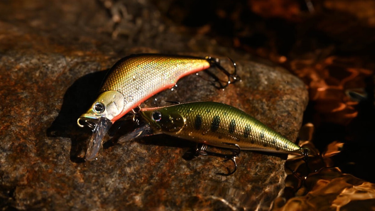 渓流ミノーを使い分けて釣果アップ