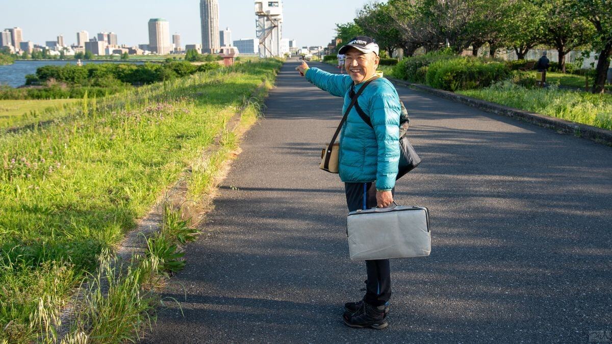 朝6時の満潮に合わせて現地着するとかなり肌寒くライトダウンを着込んでの釣り