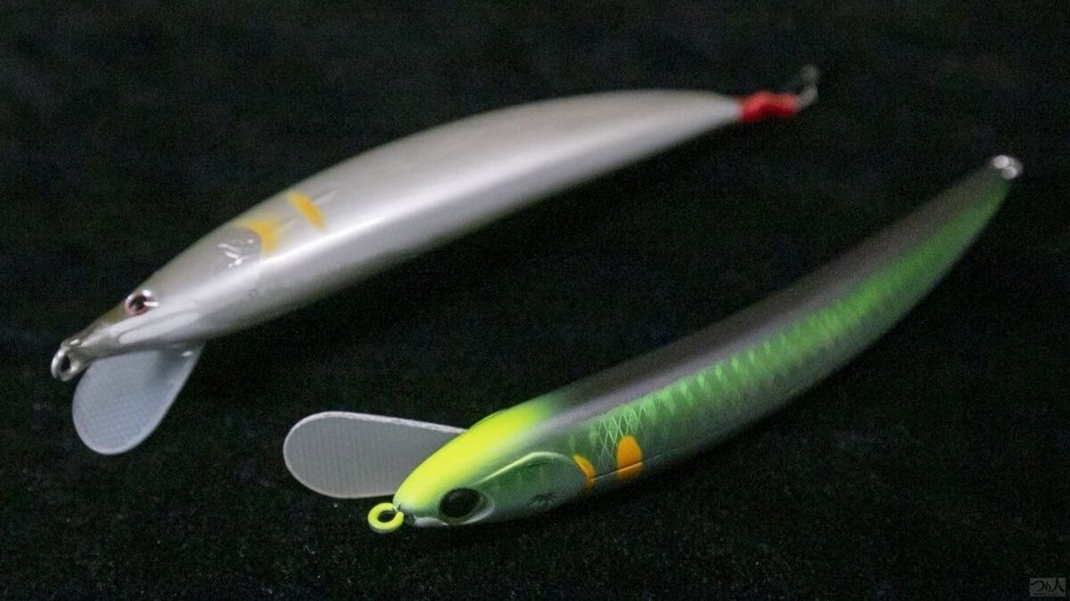 今夏リリースされるエスケードナップは緩い流れを釣るのにも適している