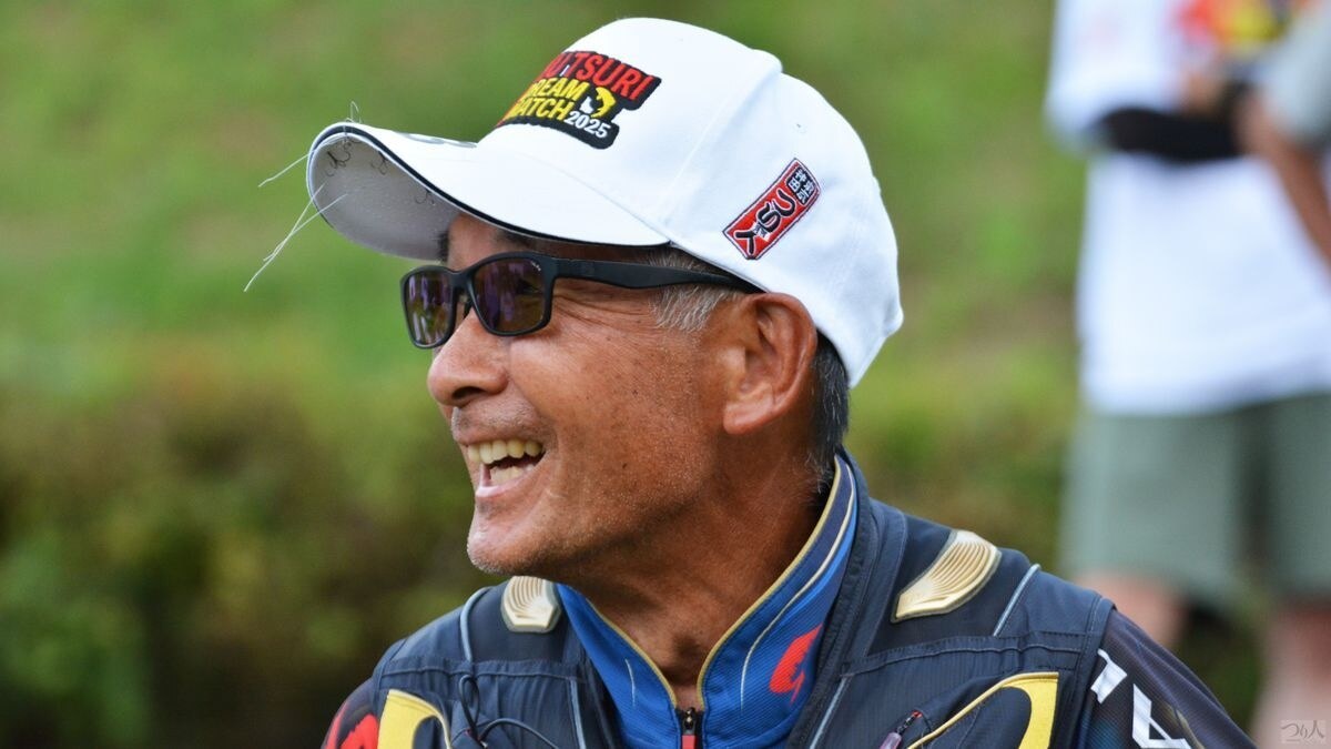 今なお競技会にも積極的に出場している伊藤さん。「鮎釣りドリームマッチ2025」2位入賞時はアユイングの考えを取り入れハリスを長く出すことが釣果につながっていた