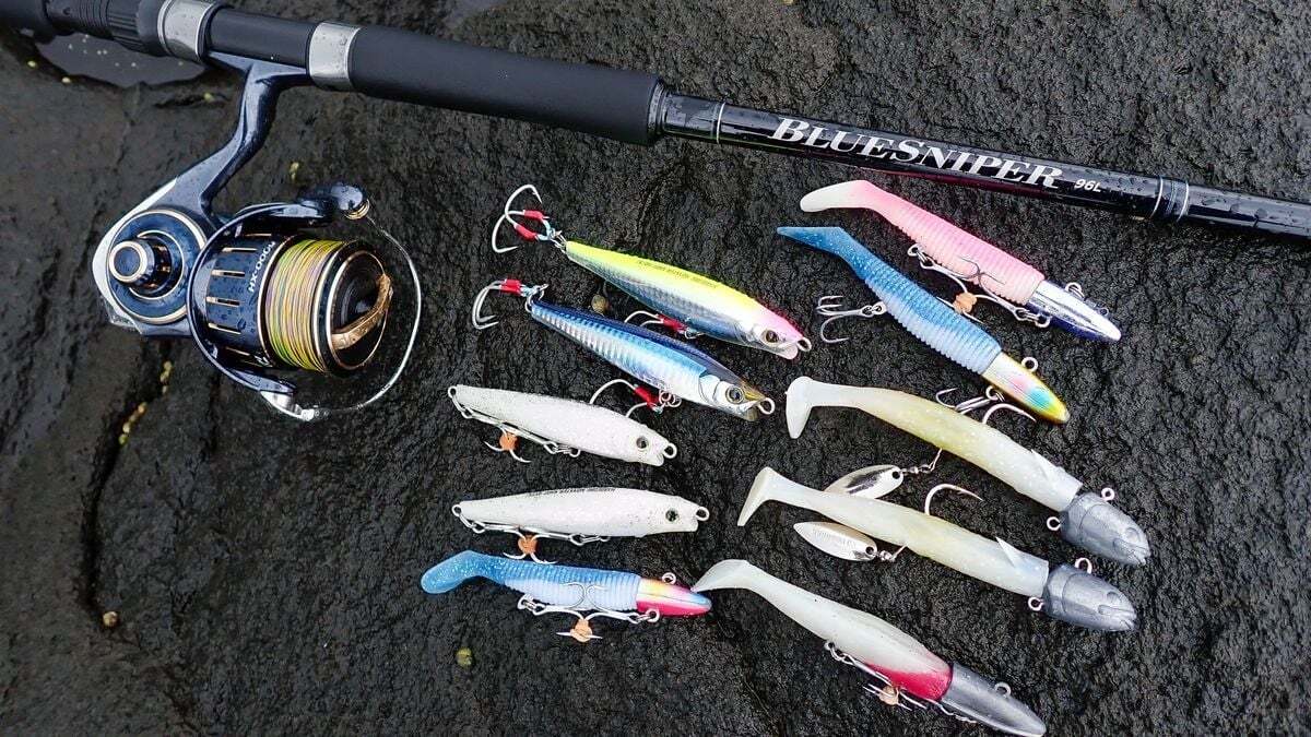 ジグヘッド＋ワームも使える96Lは他魚種ねらいにも重宝する