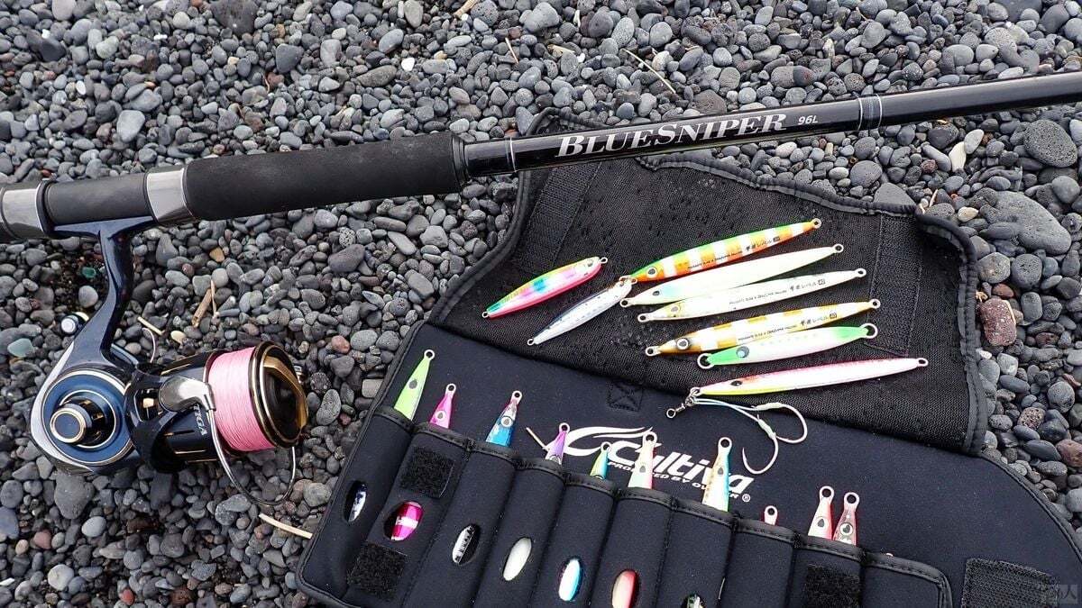 もちろんジグは欠かせない。30～50gの出番が多い