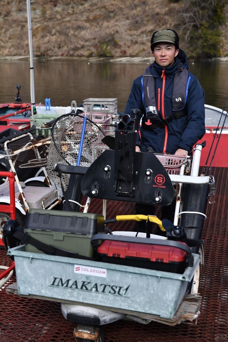 荷物が少ない市原さん。それには理由があった