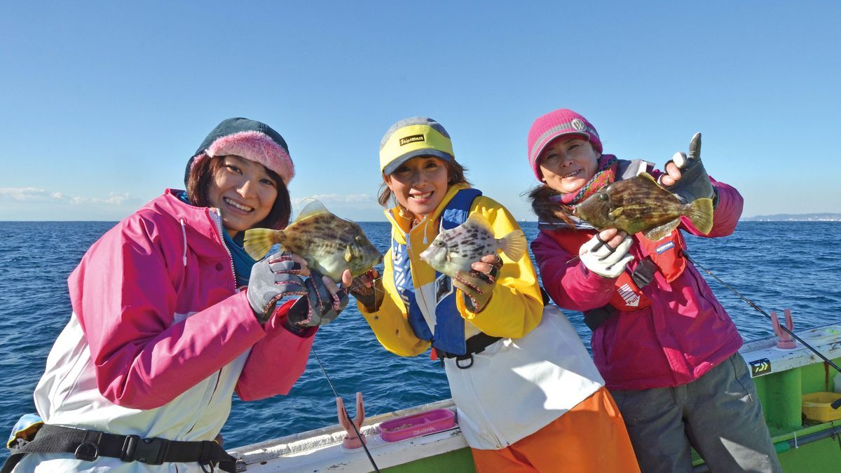 カワハギ釣り入門解説│船の乗り方・道具解説・釣り方など