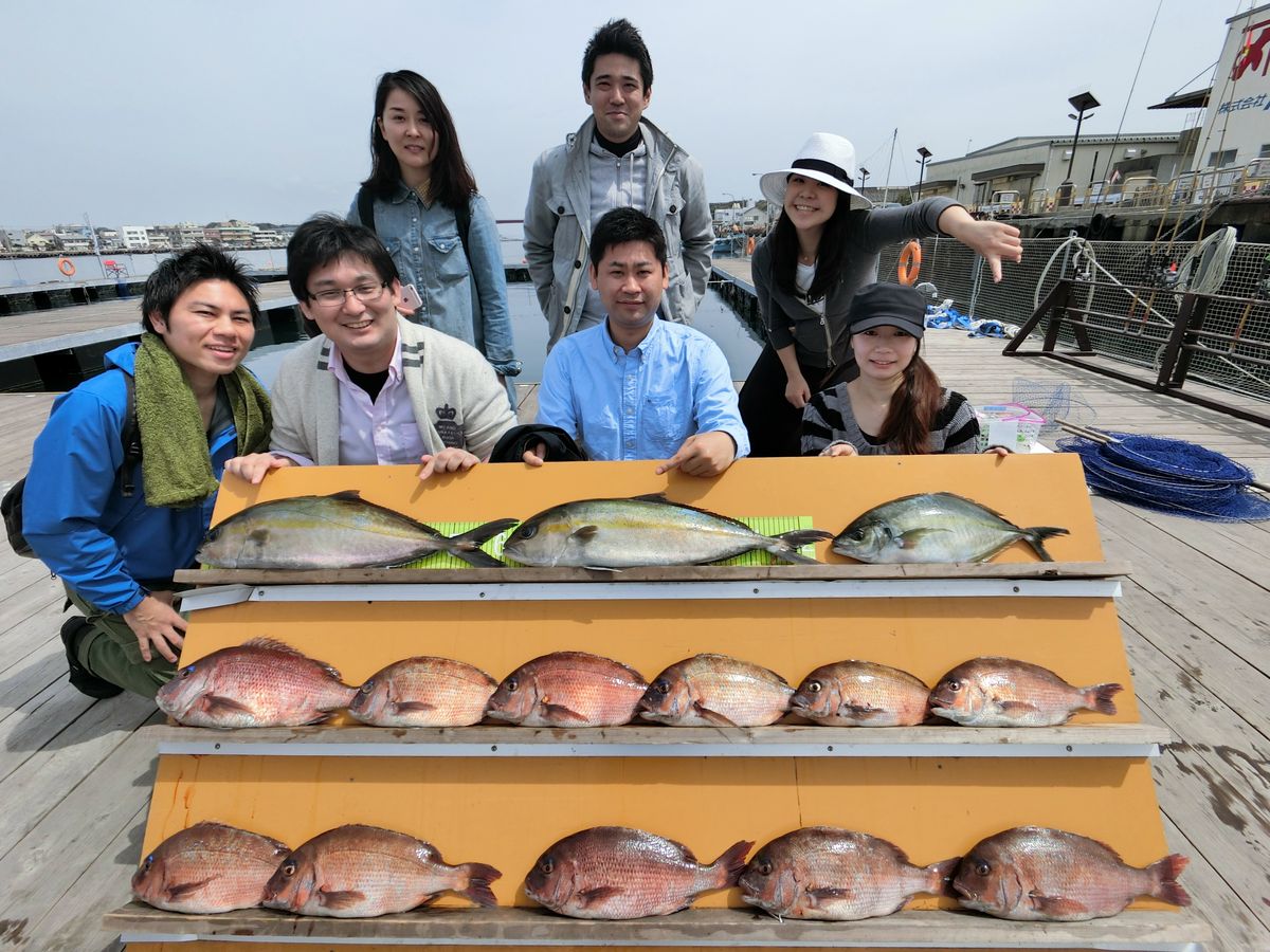 【海上釣り堀入門】マダイ、カンパチ、シマアジが大漁！