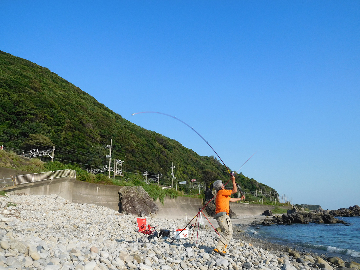 南紀エリアのゴロタ石海岸