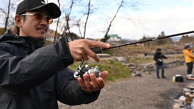 管理釣り場での釣り、初心者はどんな糸を選べばいい？松本幸雄の見解は？