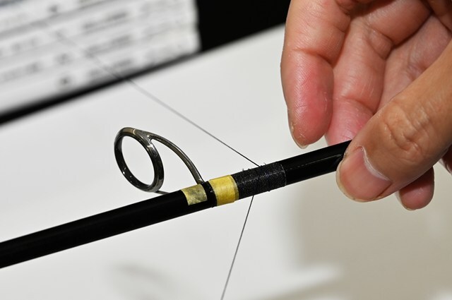 ロッドのガイド交換の作業手順
