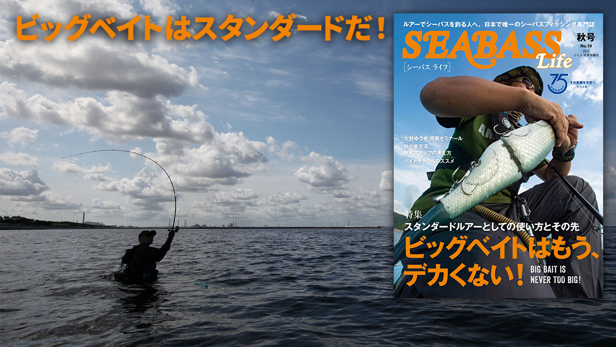 Seabass Life No 10 秋号 9月15日発売 月刊つり人ブログ