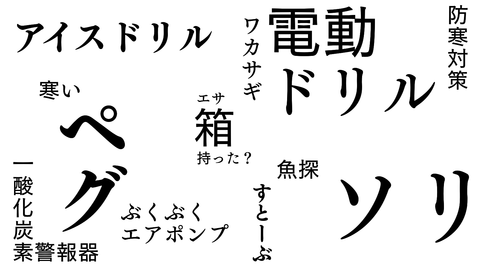 氷上】ワカサギ釣りに必要な道具は？【持ち物リスト】 | 全国おすすめ釣り場